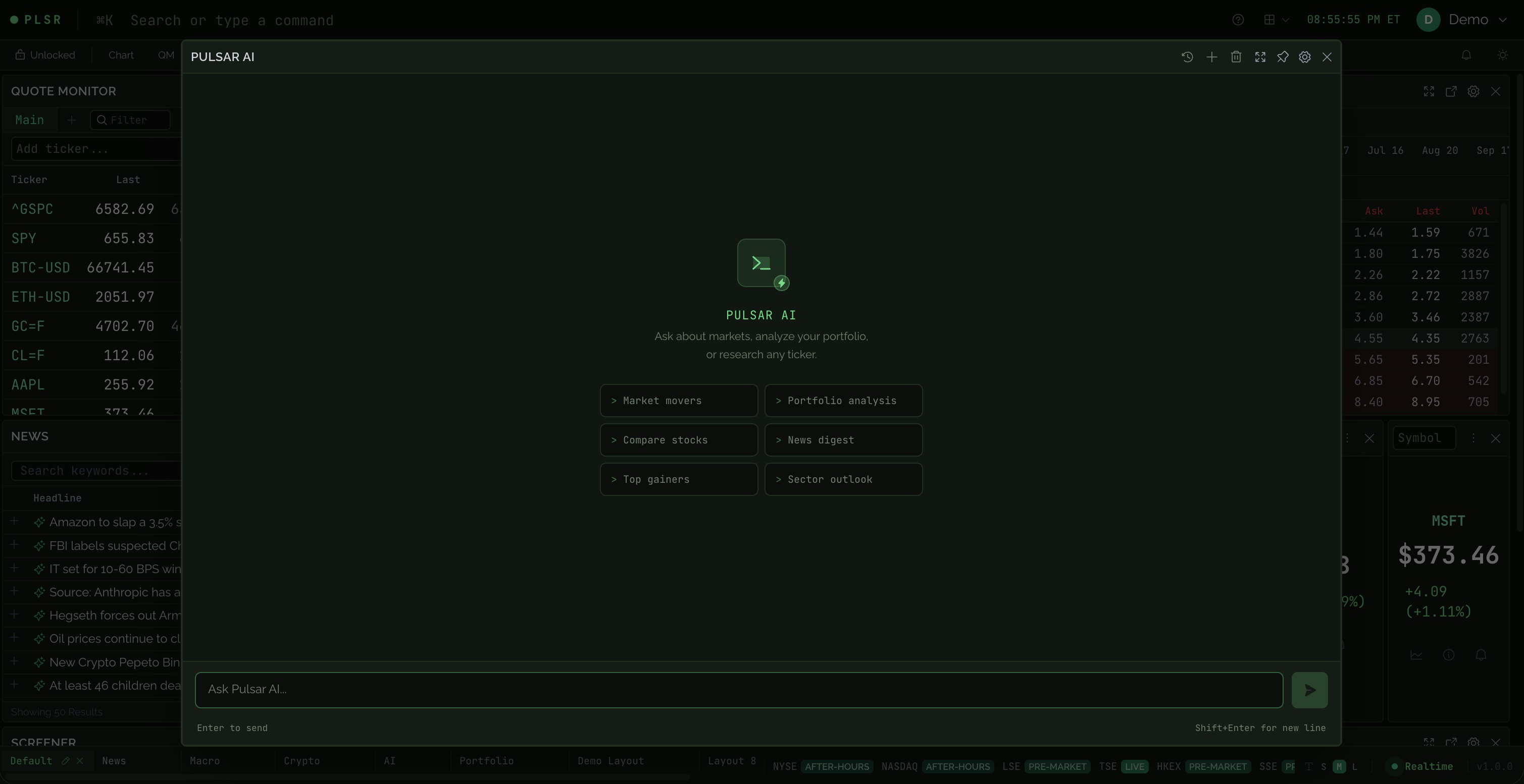 AI Chat Assistant screenshot