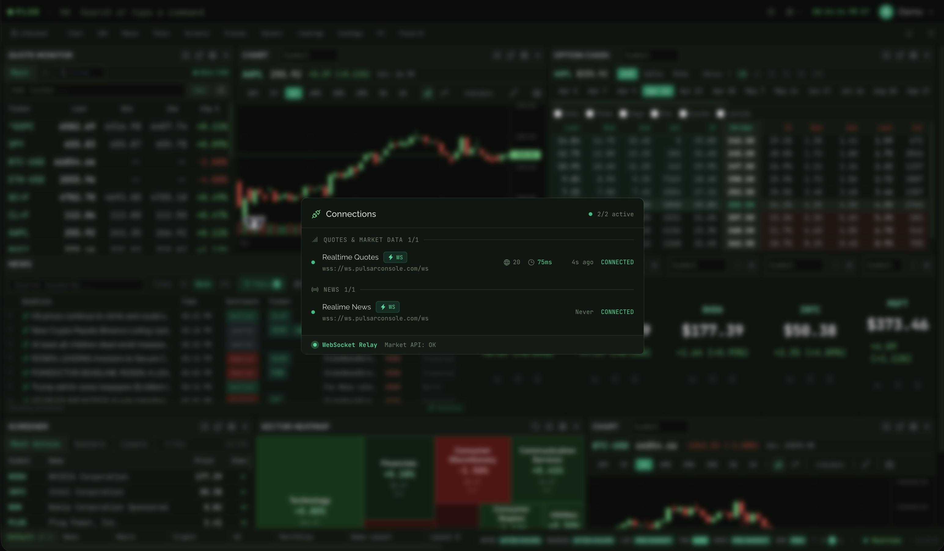 Real-Time Streaming Data screenshot